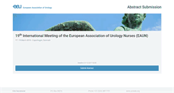 Desktop Screenshot of abstracts.uroweb.org